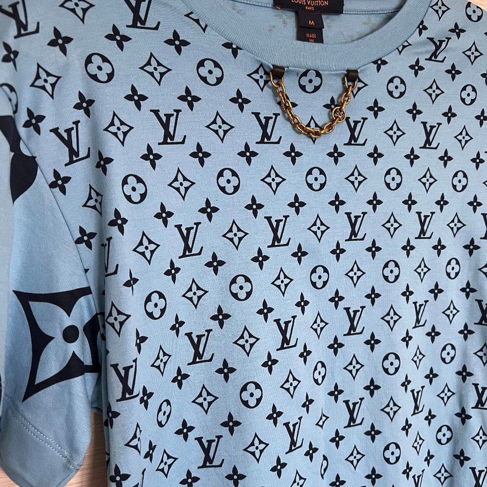 Louis Vuitton Monogram Tshirt with Chain